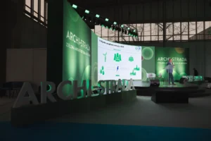 Jacek Zart z POZELM wystąpił na ARCHI-STRADA podczas BUDMA z prelekcją o inteligentnym zarządzaniu energią w systemach KNX i zrównoważonym rozwoju.