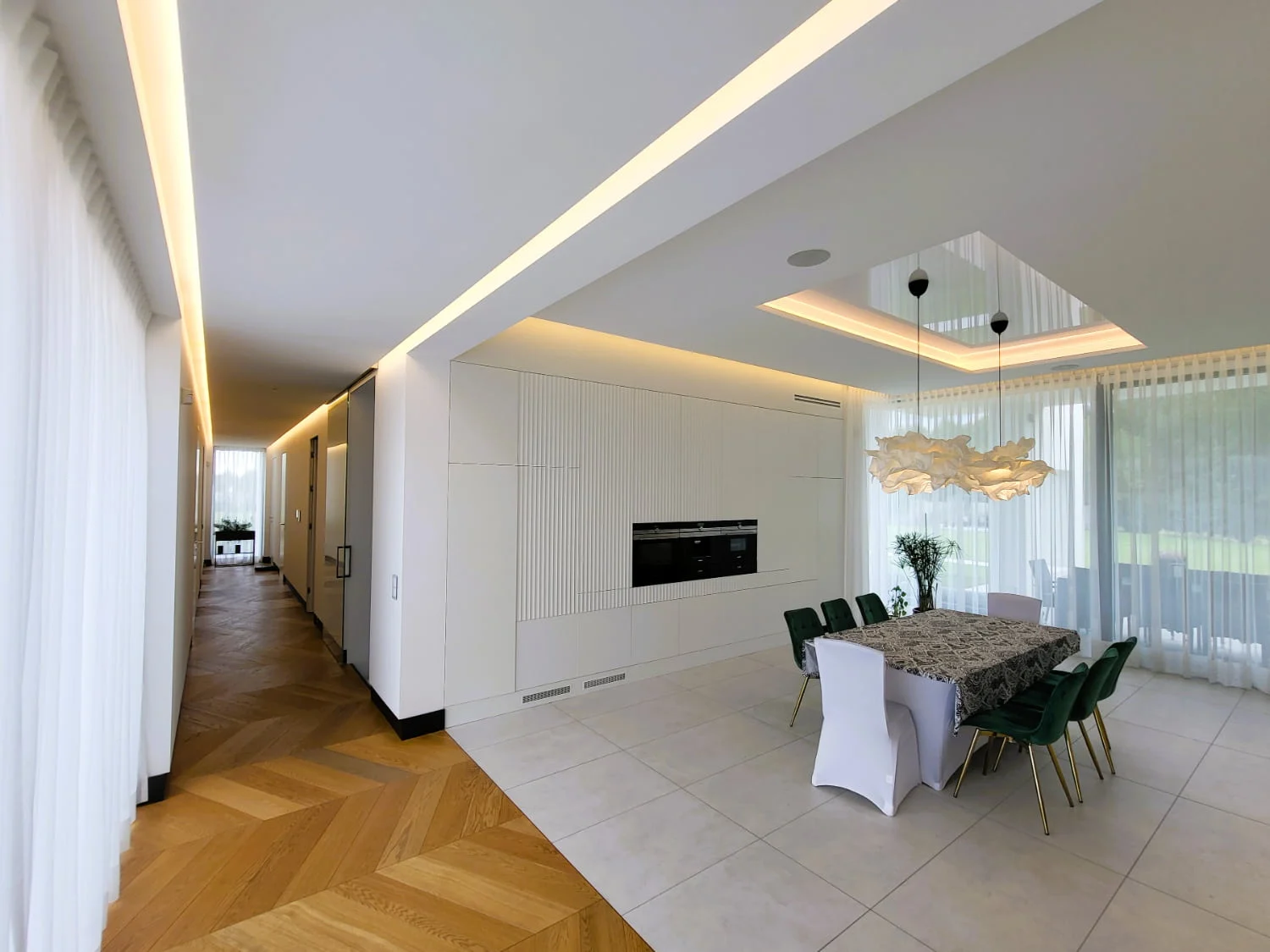 Inteligentny dom, rezydencja w Mławie, Pozelm Automatyka Budynkowa, smart home KNX (12)